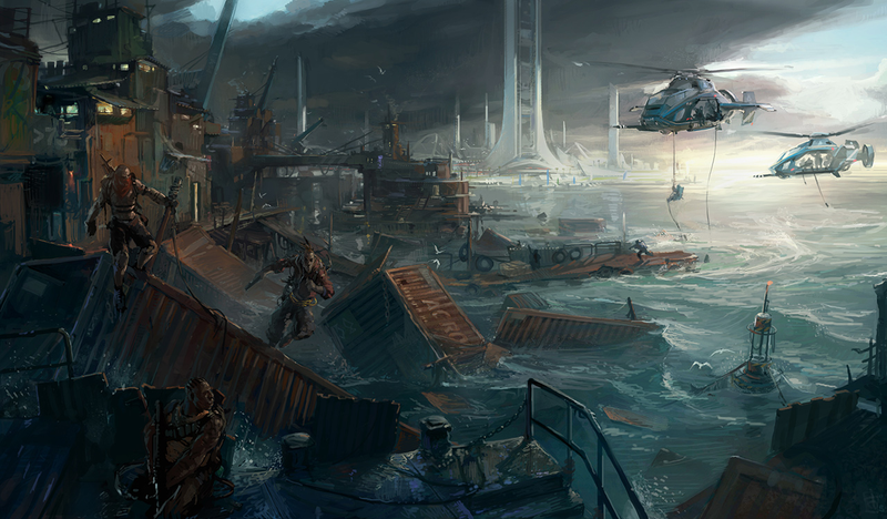 Illustration for article titled The Beautiful Art of Brink Comes from Some Unlikely Inspiration